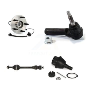 Front Hub Bearing Lower Ball Joint Outer Tie Rod Link Kit For Dakota Dodge Ram Mitsubishi K77-101669