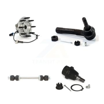 Front Bearing Lower Ball Joint Outer Tie Rod & Link Kit For Chevrolet Silverado 1500 GMC K77-101677