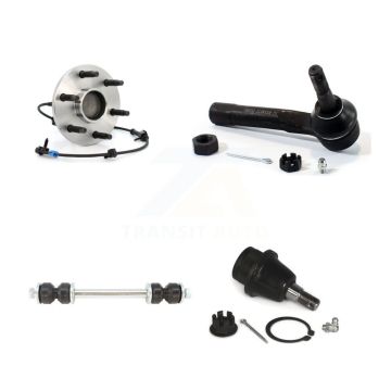 Front Bearing Lower Ball Joint Outer Tie Rod Link Kit For Chevrolet GMC Silverado 1500 XL K77-101678