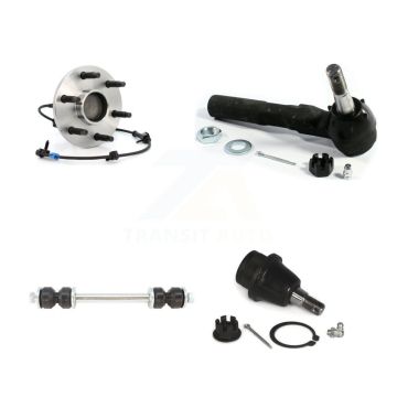 Front Bearing Lower Ball Joint Outer Tie Rod & Link Kit For Chevrolet GMC Silverado 1500 K77-101681