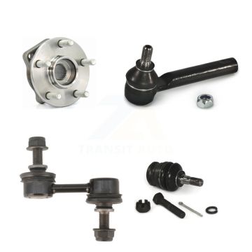 Front Bearing Lower Ball Joint Outer Tie Rod Link Kit For Subaru Impreza Forester Outback K77-101685