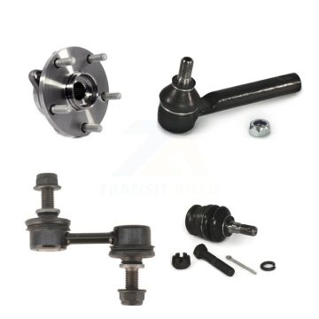 Front Bearing Lower Ball Joint Outer Tie Rod Sway Bar Link Kit For Subaru Impreza WRX STI K77-101686