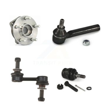 Front Hub Bearing Lower Ball Joint Outer Tie Rod Link Kit For Subaru Outback XV Crosstrek K77-101687