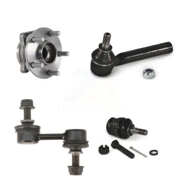 Front Hub Bearing Lower Ball Joint Outer Tie Rod End Sway Bar Link Kit For Subaru Impreza K77-101689