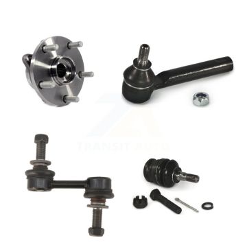 Front Hub Bearing Lower Ball Joint Outer Tie Rod & Link Kit For 2015-2021 Subaru WRX STI K77-101690
