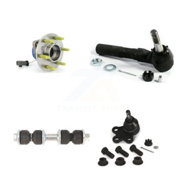 Front Bearing Lower Ball Joint Outer Tie Rod Link Kit For Pontiac Montana Chevrolet Buick K77-101699