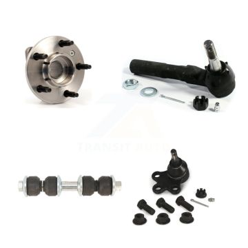 Front Bearing Lower Ball Joint Outer Tie Rod Link Kit For Buick Rendezvous Pontiac Aztek K77-101701