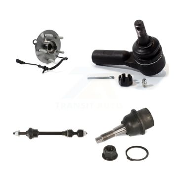 Front Hub Bearing Lower Ball Joint Outer Tie Rod Sway Bar Link Kit For 2012 Ram 1500 4WD K77-101702