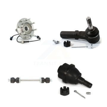 Front Bearing Lower Ball Joint Outer Tie Rod & Link Kit For Chevrolet GMC Sierra 3500 RWD K77-101708