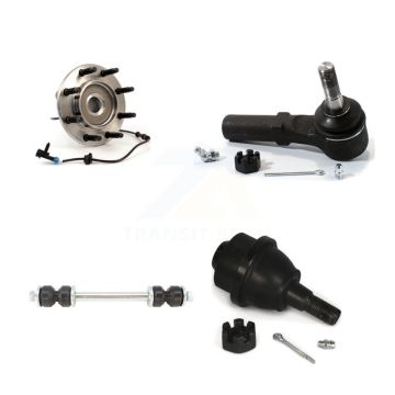 Front Bearing Lower Ball Joint Outer Tie Rod Link Kit For Chevrolet GMC Sierra 2500 HD H2 K77-101710