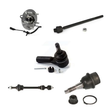 Front Bearing Lower Ball Joint Tie Rod Link Kit (5Pc) For 2012 Ram 1500 With 5 Lug Wheels K77-101729