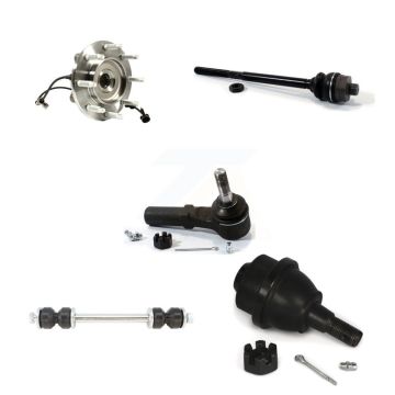 Front Bearing Lower Ball Joint Tie Rod Link Kit (5Pc) For GMC Chevrolet Sierra 2500 HD XL K77-101733