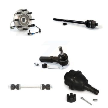 Front Bearing Lower Ball Joint Tie Rod & Link Kit (5Pc) For Chevrolet GMC Sierra 3500 4WD K77-101740