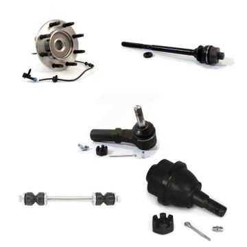 Front Bearing Lower Ball Joint Tie Rod Link Kit (5Pc) For Chevrolet GMC Sierra 2500 HD H2 K77-101742
