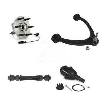 Front Left Bearing Lower Ball Joint Upper Control Arm & Link Kit For Chevrolet GMC Sierra K77-101773