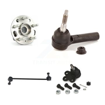 Front Left Hub Bearing Lower Ball Joint Outer Tie Rod Link Kit For Chevrolet Equinox GMC K77-101774