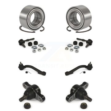 Front Wheel Bearing Lower Ball Joint Outer Tie Rod Sway Bar Link Kit (8Pc) For Kia Optima K77-101805