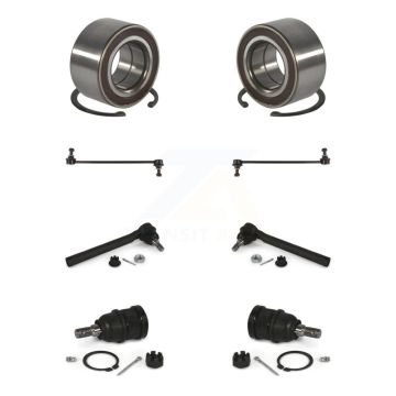 Front Wheel Bearing Lower Ball Joint Outer Tie Rod & Sway Bar Link Kit For Honda Odyssey K77-101827
