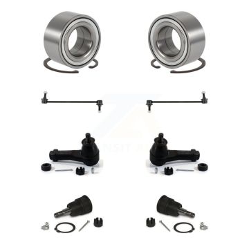 Front Wheel Bearing Lower Ball Joint Outer Tie Rod & Link Kit For 1999-2004 Honda Odyssey K77-101835