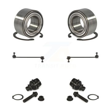 Front Bearing Lower Ball Joint & Sway Bar Link Kit For Jeep Patriot Compass Dodge Caliber K77-101839