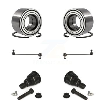 Front Wheel Bearing Lower Ball Joint Sway Bar Stabilizer Link Kit For 2000-2001 Mazda MPV K77-101840