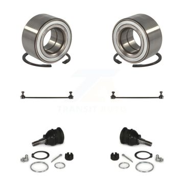 Front Wheel Bearing Lower Ball Joint Sway Bar Link Kit For Toyota Yaris Prius C Scion xD K77-101841
