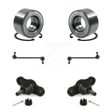 Front Wheel Bearing Lower Ball Joint & Link Kit For Hyundai Elantra Kia Forte Koup Forte5 K77-101849