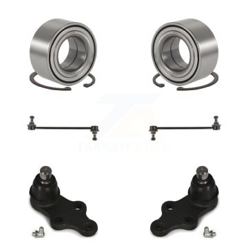 Front Bearing Lower Ball Joint Link Kit For 2014 Hyundai Sonata Without Sport Suspension K77-101853