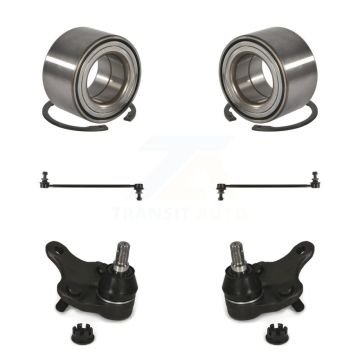 Front Wheel Bearing Lower Ball Joint & Sway Bar Link Kit For 2017-2018 Toyota Corolla iM K77-101854