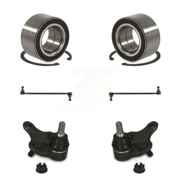 Front Wheel Bearing Lower Ball Joint & Sway Bar Stabilizer Link Kit For 2010 Lexus HS250h K77-101855