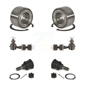 Front Bearing Lower Ball Joint & Sway Bar Stabilizer Link Kit For 2000-2006 Nissan Sentra K77-101871