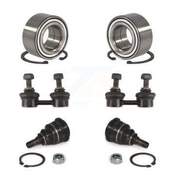 Front Bearing Lower Ball Joint Sway Bar Stabilizer Link Kit For 2001-2006 Hyundai Elantra K77-101875
