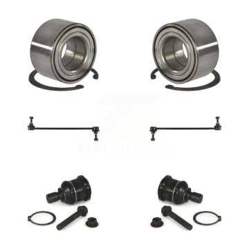Front Bearing Lower Ball Joint And Link Kit For Ford Escape Mazda Tribute Mercury Mariner K77-101876