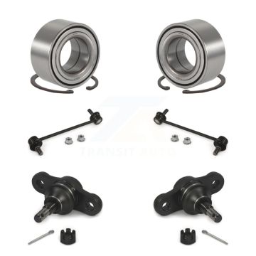 Front Wheel Bearing Lower Ball Joint & Sway Bar Link Kit For Hyundai Tucson Kia Sportage K77-101878