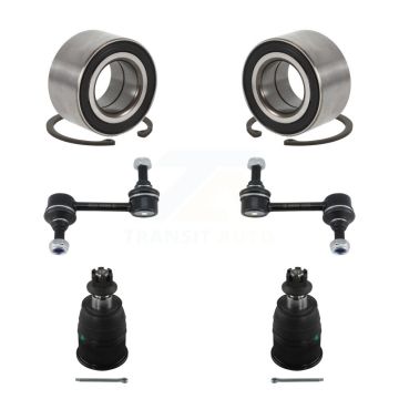 Front Bearing Lower Ball Joint & Sway Bar Stabilizer Link Kit For Honda Accord Acura TSX K77-101906