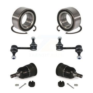 Front Bearing Lower Ball Joint And Sway Bar Link Kit For Honda Accord Acura TSX Crosstour K77-101909