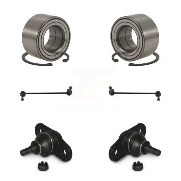 Front Wheel Bearing Lower Ball Joint & Sway Bar Link Kit For Hyundai Accent Kia Rio Rio5 K77-101915