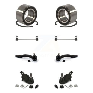 Front Bearing Lower Ball Joint Outer Tie Rod End Sway Bar Link Kit (8Pc) For Toyota Camry K77-101926