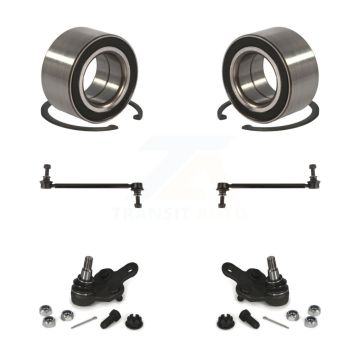 Front Bearing Lower Ball Joint & Sway Bar Stabilizer Link Kit For 2004-2010 Toyota Sienna K77-101931