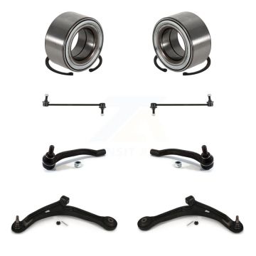 Front Bearing Lower Control Arm Outer Tie Rod & Link Kit (8Pc) For Honda Pilot Acura MDX K77-101943