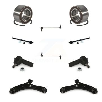 Front Bearing Lower Arm Outer Inner Tie Rod End Link Kit (10Pc) For Suzuki SX4 Crossover K77-101963