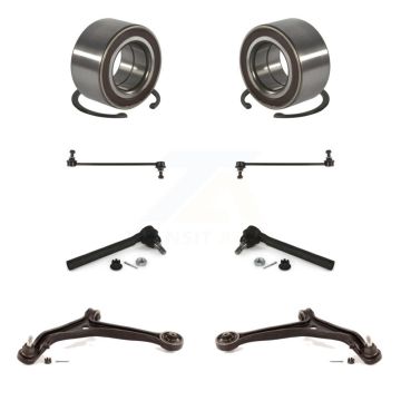 Front Bearing Lower Control Arm Ball Joint Outer Tie Rod Link Kit (8Pc) For Honda Odyssey K77-101972