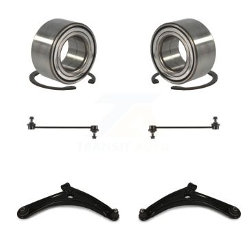 Front Bearing Lower Control Arm & Link Kit For Mitsubishi Outlander RVR Lancer PHEV Sport K77-101977