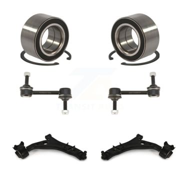 Front Wheel Bearing Lower Control Arm with Ball Joint Link Kit For Ford Edge Lincoln MKX K77-101981