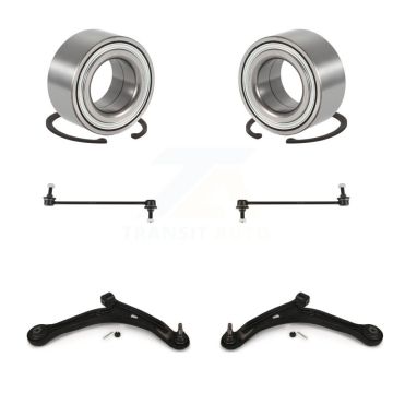 Front Wheel Bearing Lower Control Arm with Ball Joint Link Kit For Honda Pilot Acura MDX K77-102002