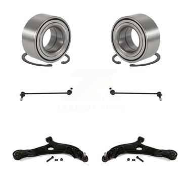 Front Wheel Bearing Lower Control Arm Link Kit (6Pc) For 2011-2012 Kia Optima GAS engine K77-102020