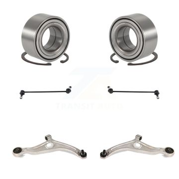 Front Bearing Lower Control Arm & Link Kit (6Pc) For 2011-2012 Hyundai Sonata Kia Optima K77-102024