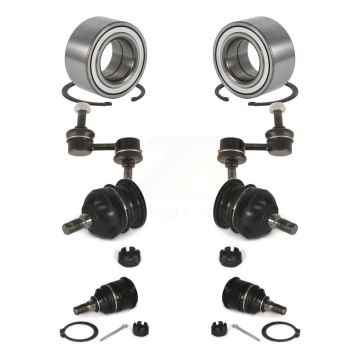 Front Wheel Bearing Upper Lower Ball Joint And Sway Bar Link Kit For 1997-2001 Honda CR-V K77-102029