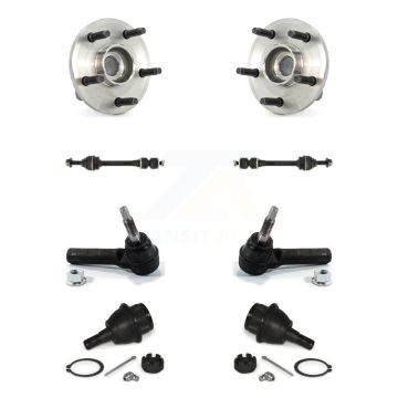 Front Bearing Lower Ball Joint Outer Tie Rod Link Kit For Dodge Dakota Mitsubishi Raider K77-102092