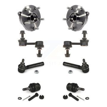 Front Bearing Lower Ball Joint Outer Tie Rod Sway Bar Link Kit For Subaru Impreza WRX STI K77-102094